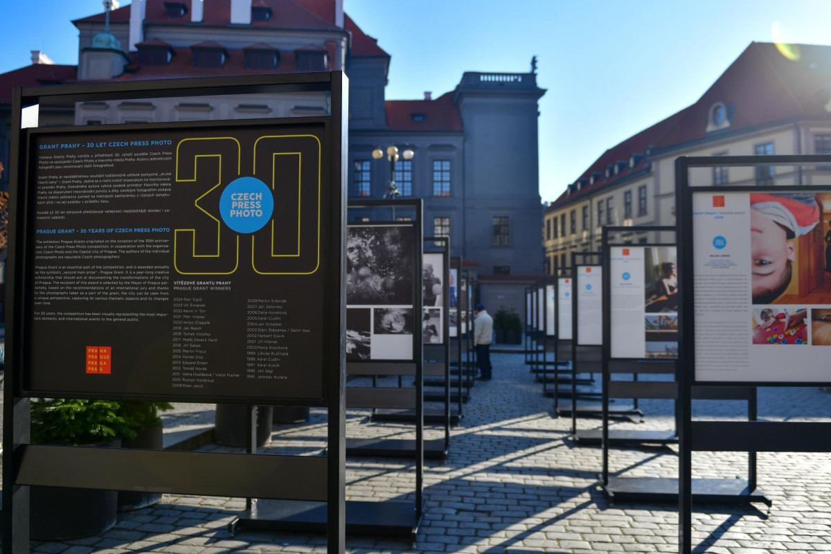 Hlavní město zahájilo výstavu Grant Prahy - 30 let Czech Press Photo