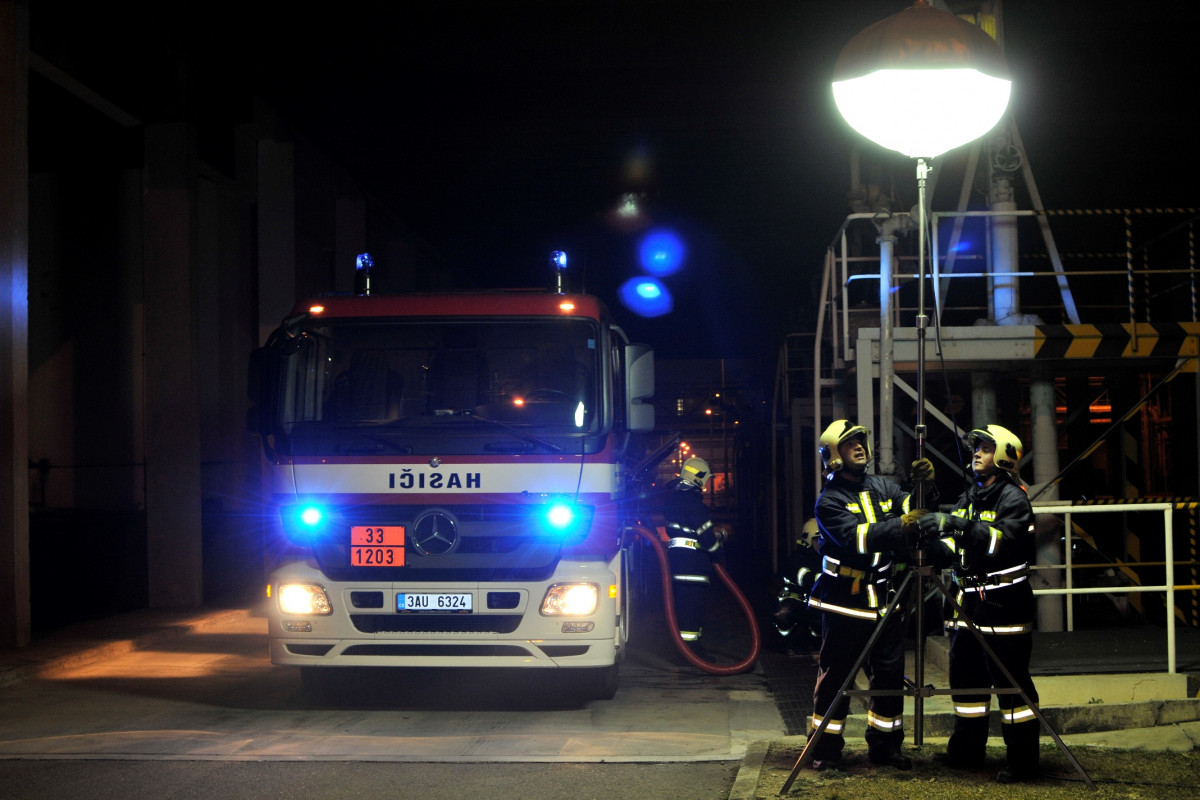 Temelínští hasiči pomáhali loni i v okolí elektrárny