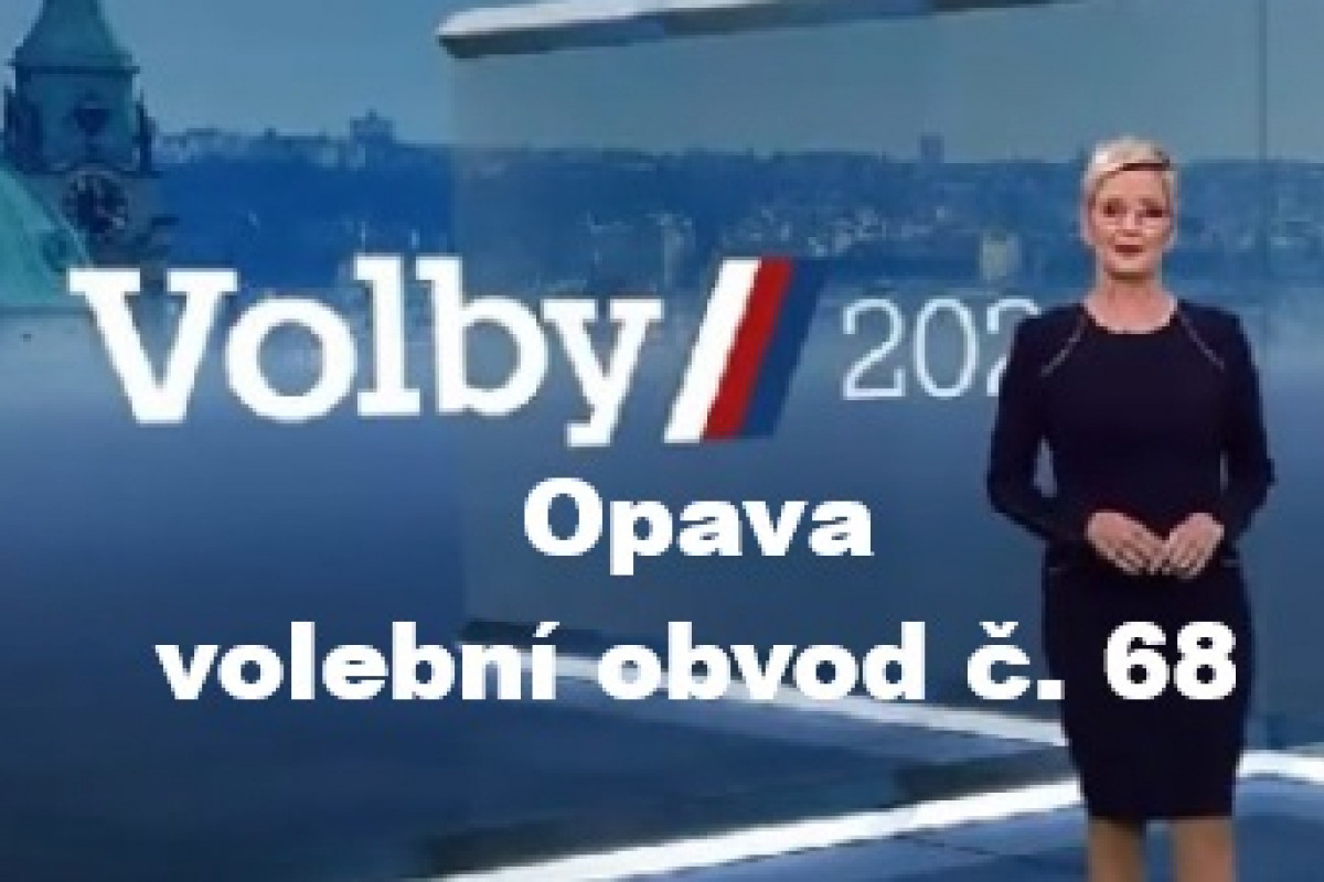 Senátní volby 2024: Opava - osm kandidátů, jeden mandát